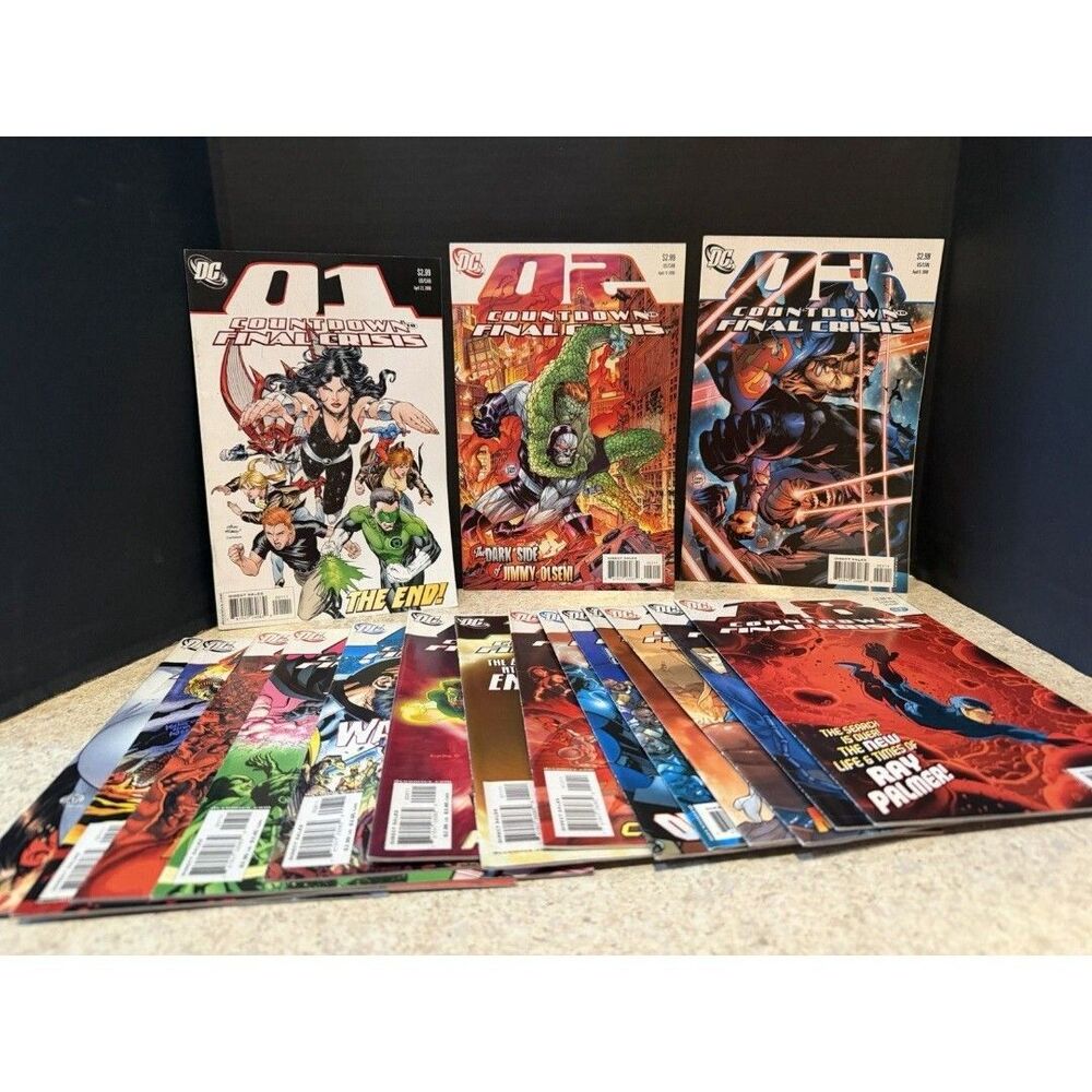 Comic Book Lot 21 Issues DC Countdown Final Crisis + Marvel Sentinel Bundle